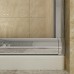 SUNNY SHOWER 58.5" - 60" W x 72" H Semi-frameless 2 Sliding Shower Door  3/8 in. Clear Glass  Chrome Finish - B06XNMT6Y6
